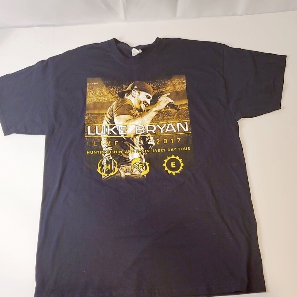 LUKE RYAN 2017 HFE Tour Tshirt Size XL Mens